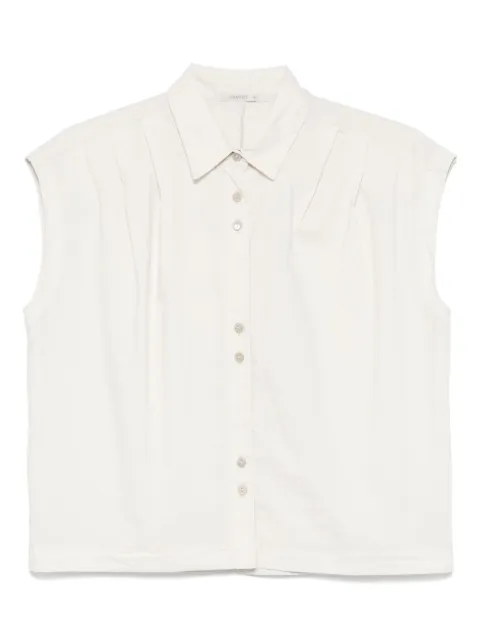 Transit pleat-detailed shirt