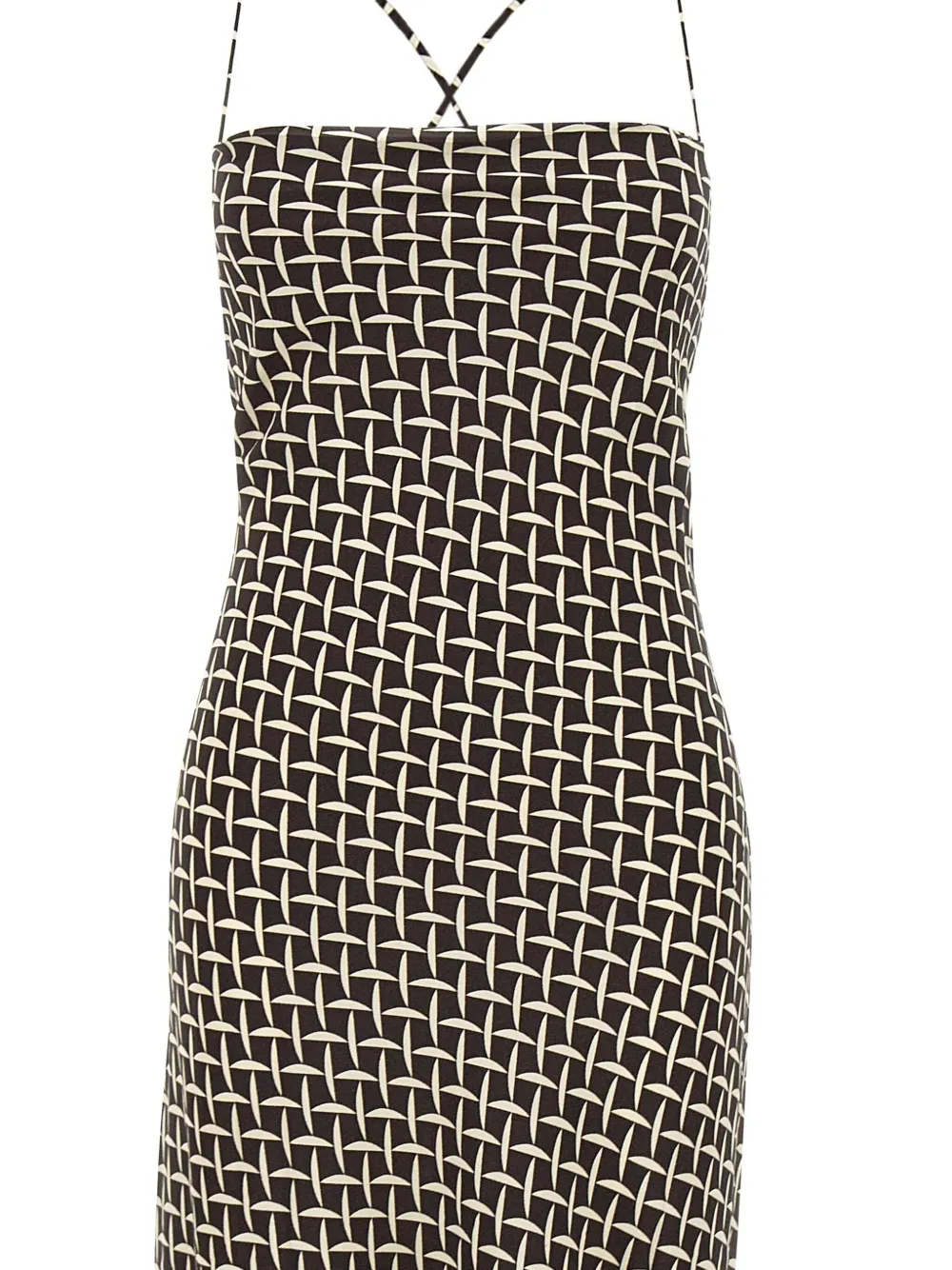 Faithfull the Brand Lusia jurk Bruin