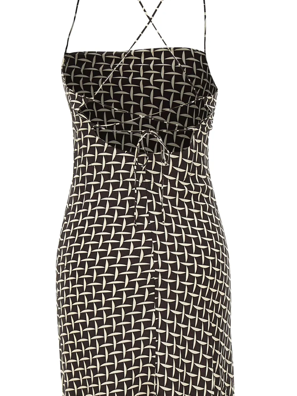 Faithfull the Brand Lusia jurk Bruin