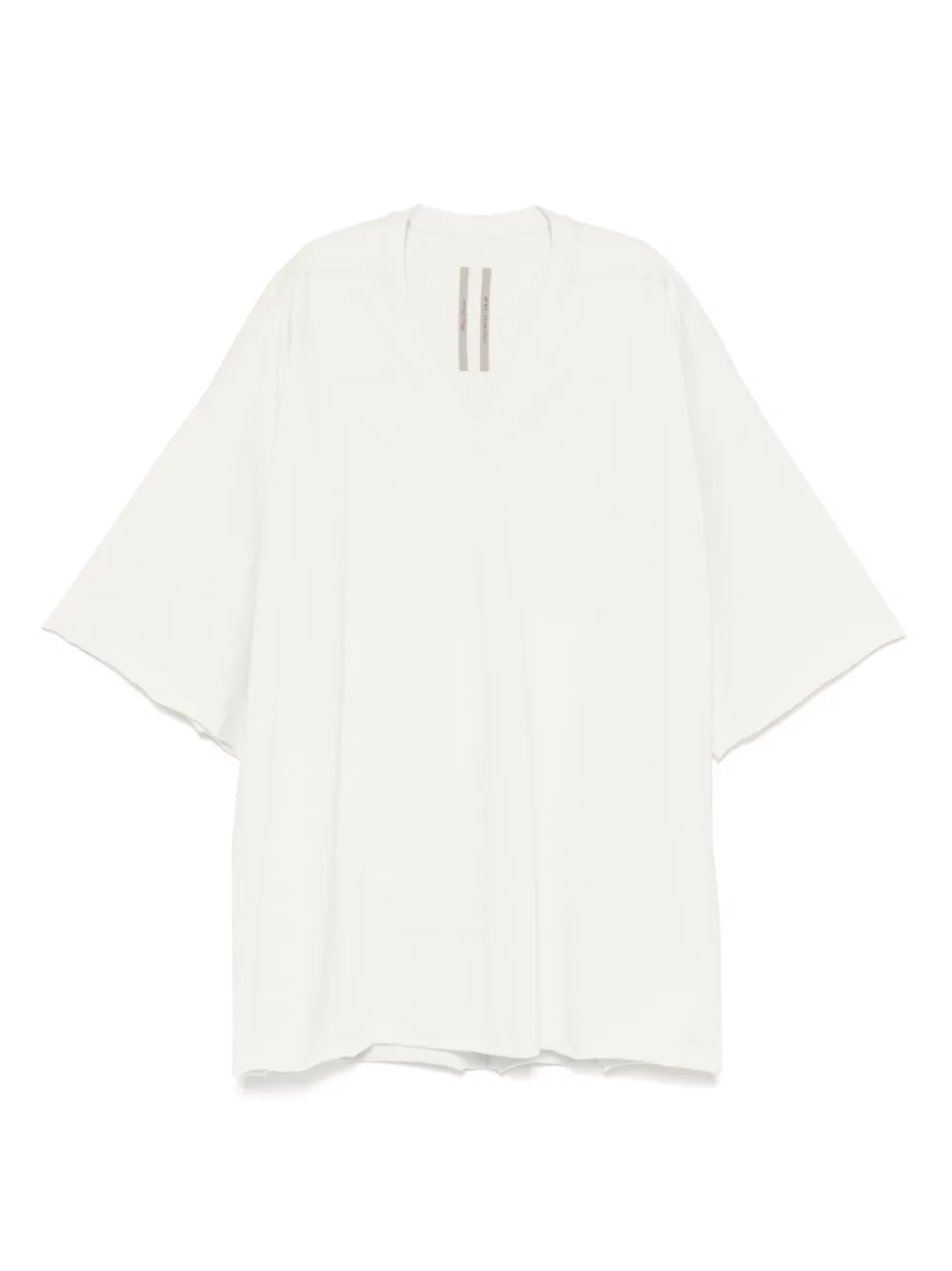 Rick Owens playera con cuello en V | neutro | Image 1