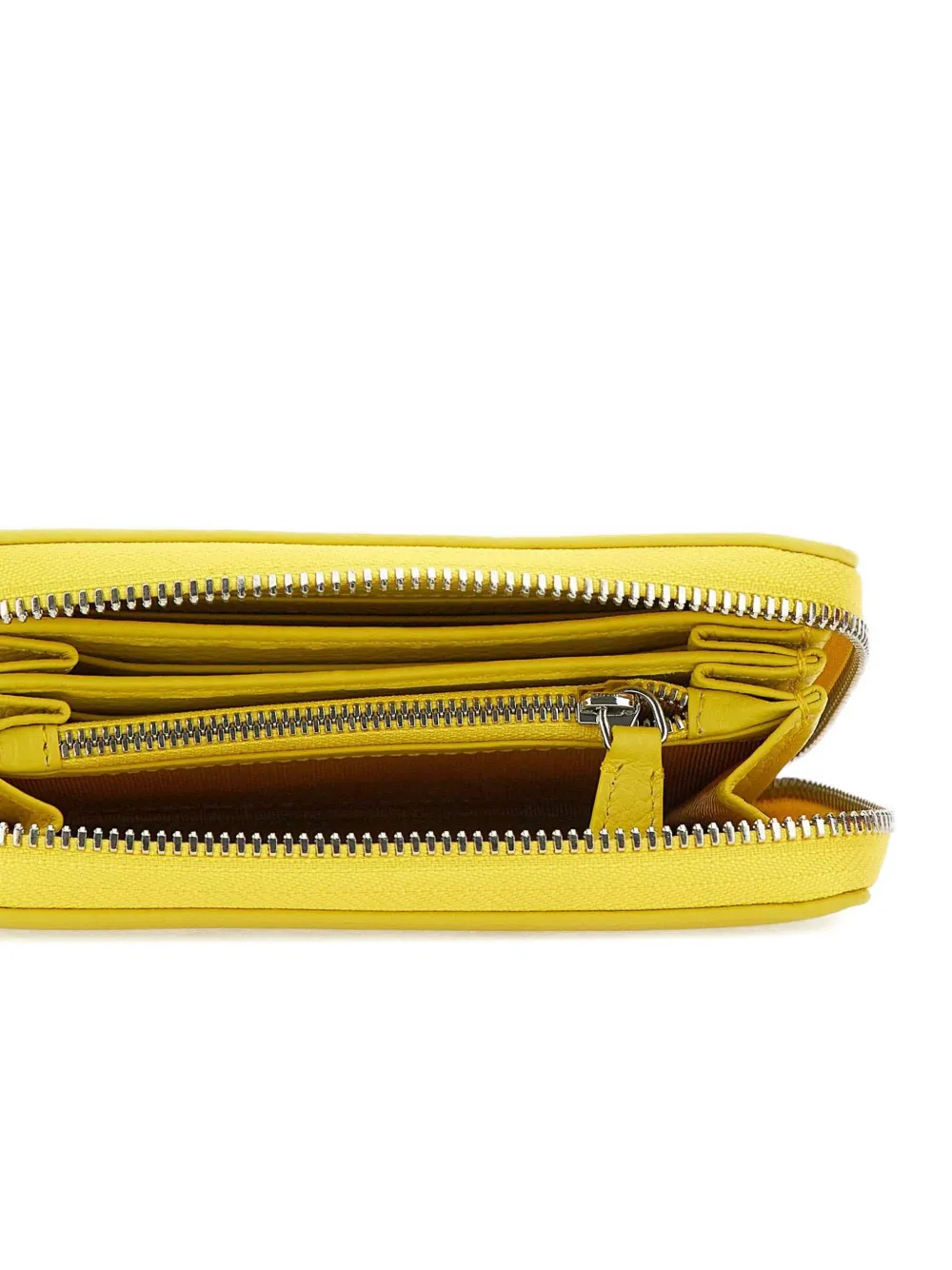 GIANNI CHIARINI Leren portemonnee Geel