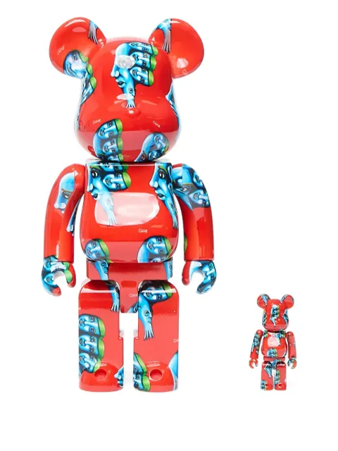 MEDICOM TOY x Yoshimoto Kogyo BE@RBRICK Cookie figurine (set of two)