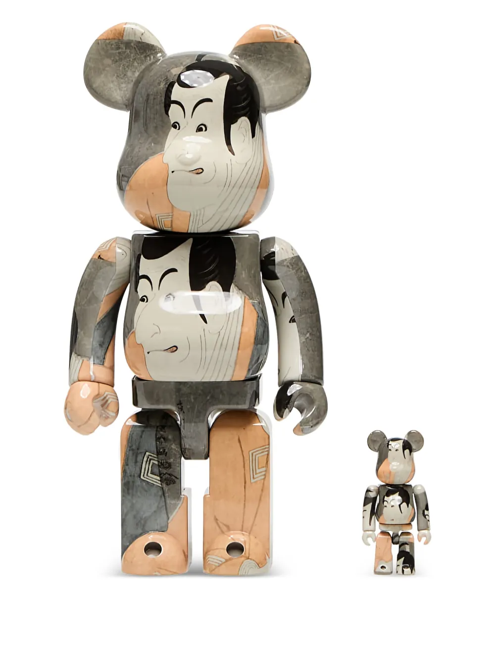 Medicom Toy Be@rbrick Boston Museum Figurine Set (28cm) In Gray