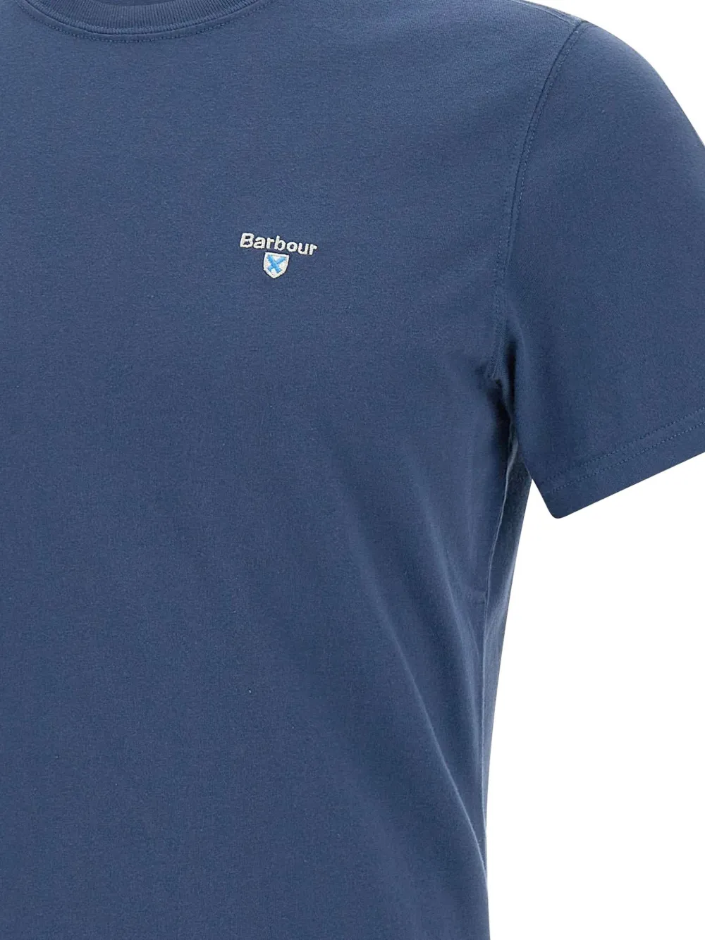 Barbour Tartan Sports T-shirt Blauw