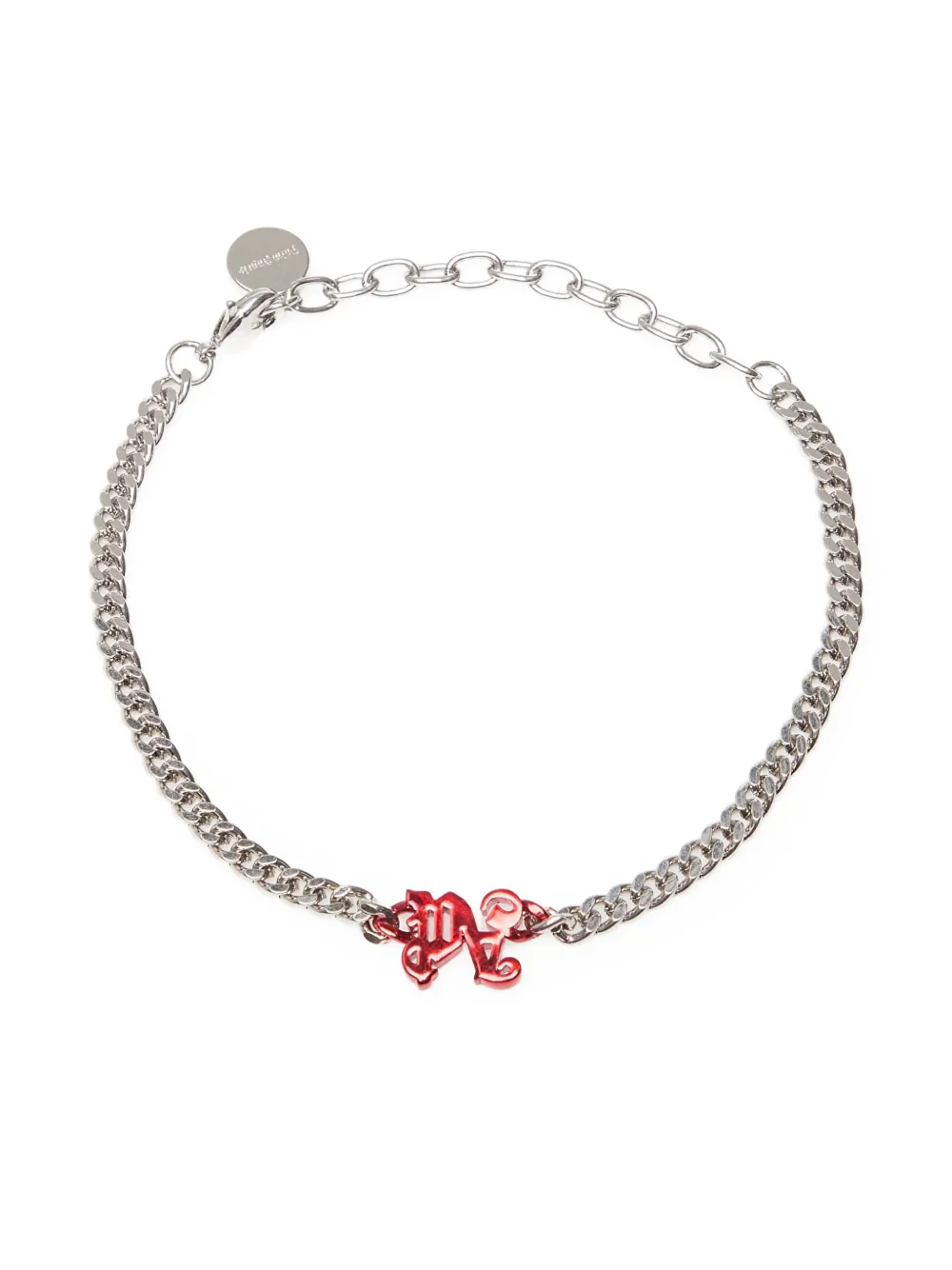 Palm Angels monogram chain bracelet | Silver | Image 1