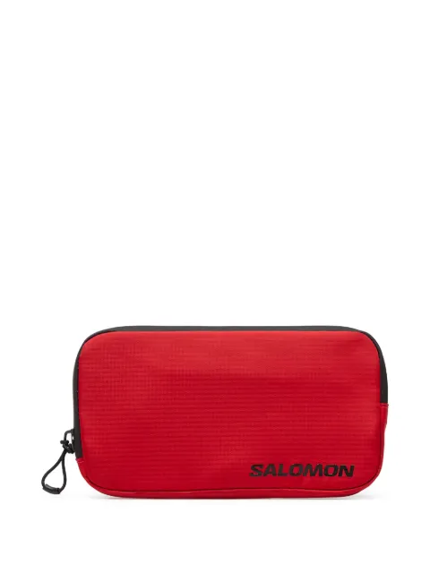 Salomon logo-print wash bag