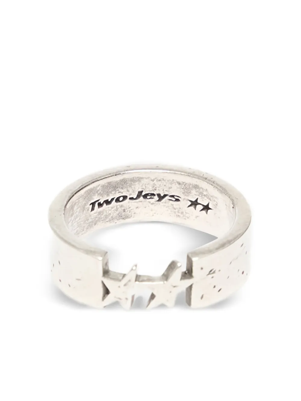 TWOJEYS star-cutout band ring | Silver | Image 1