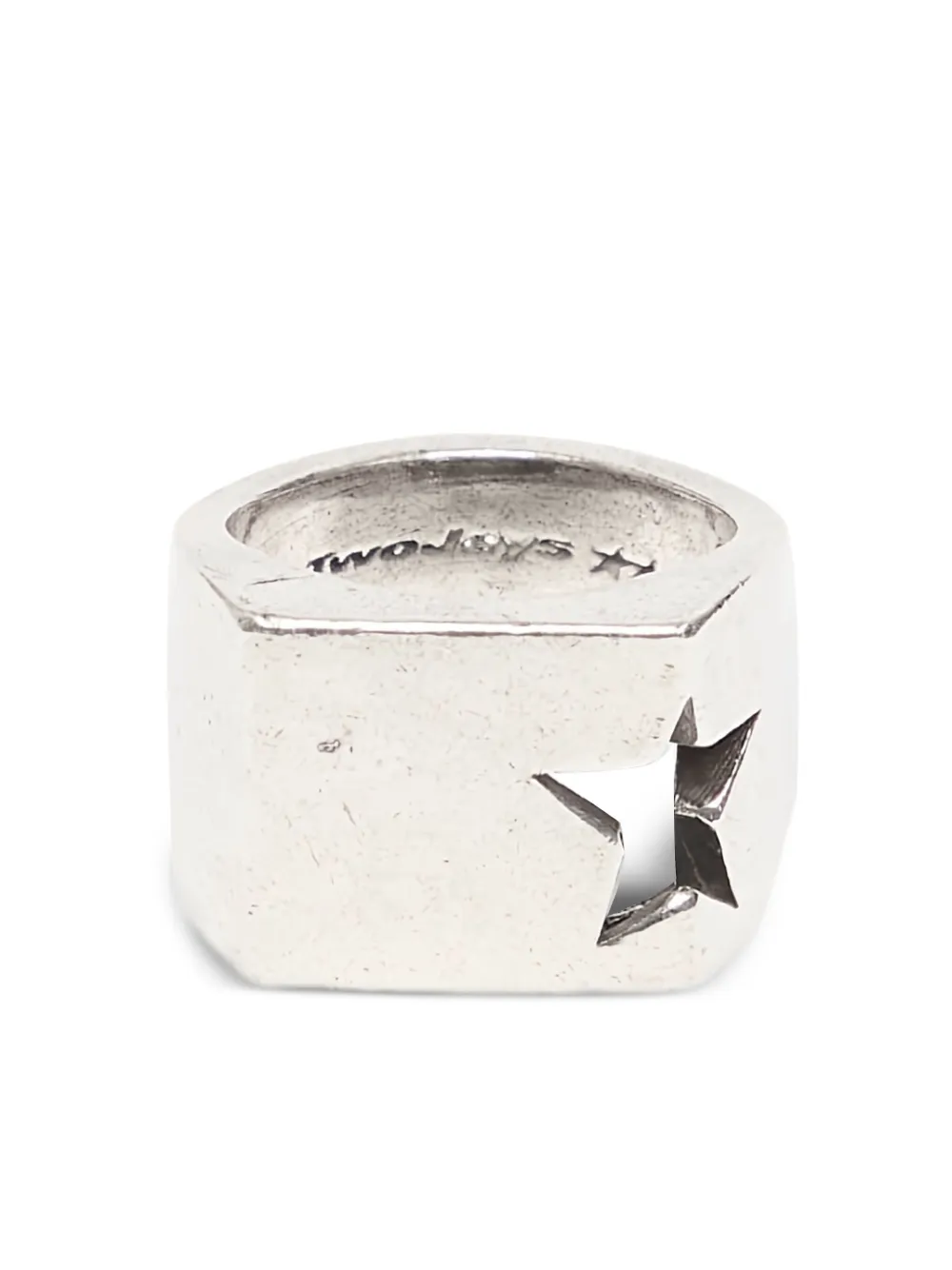 TWOJEYS Falling Star ring | Silver | Image 1