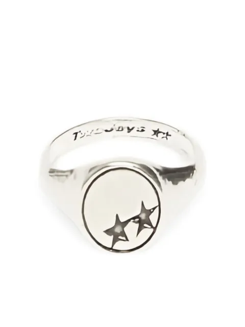 TWOJEYS brass oval ring