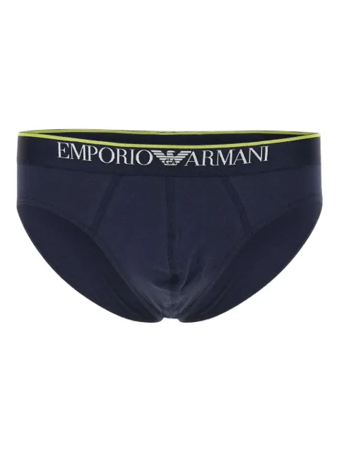 Emporio Armani printed briefs (pack of two)