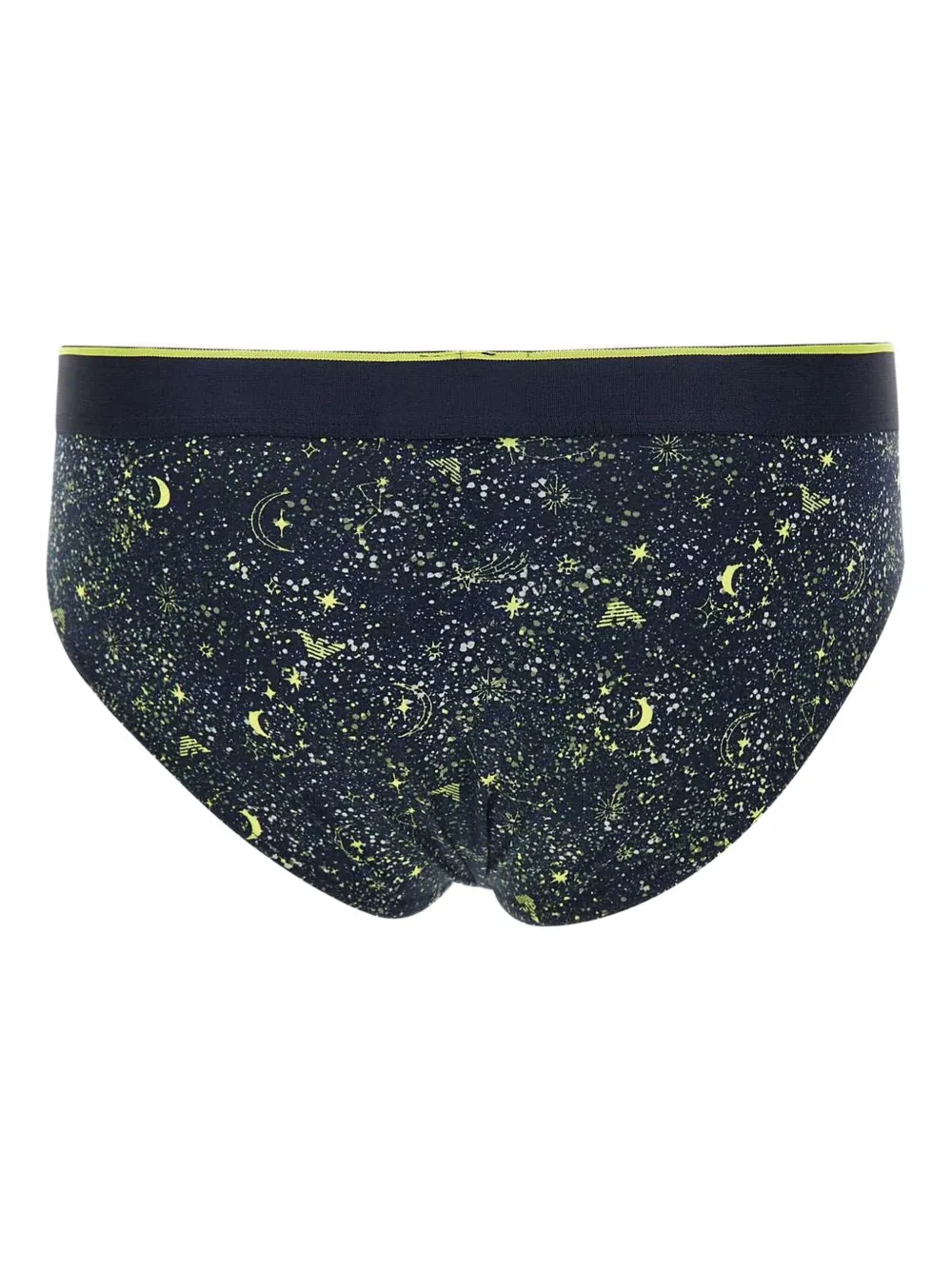 Emporio Armani Twee slips met print Blauw