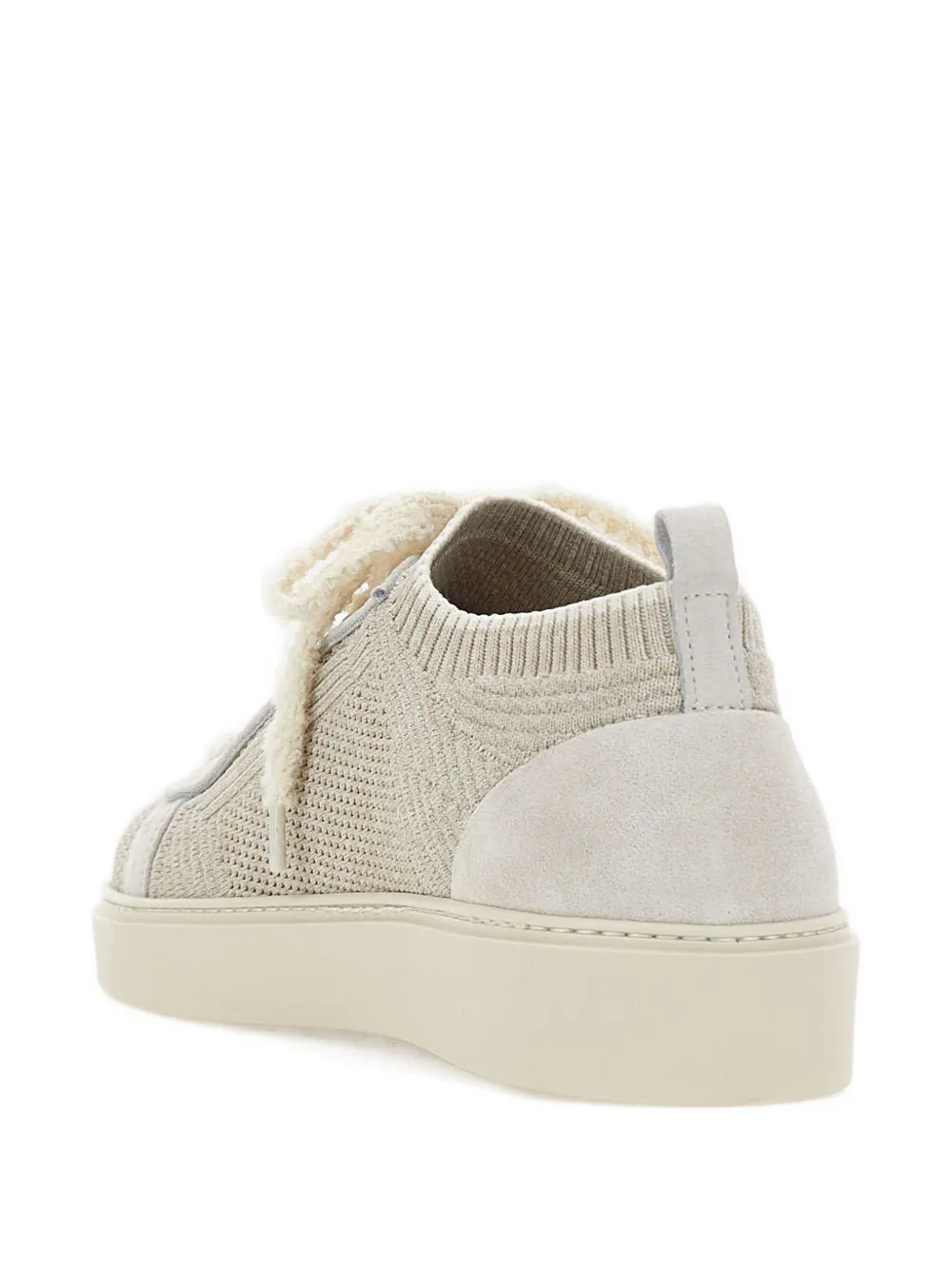 Eleventy Gebreide sneakers Beige