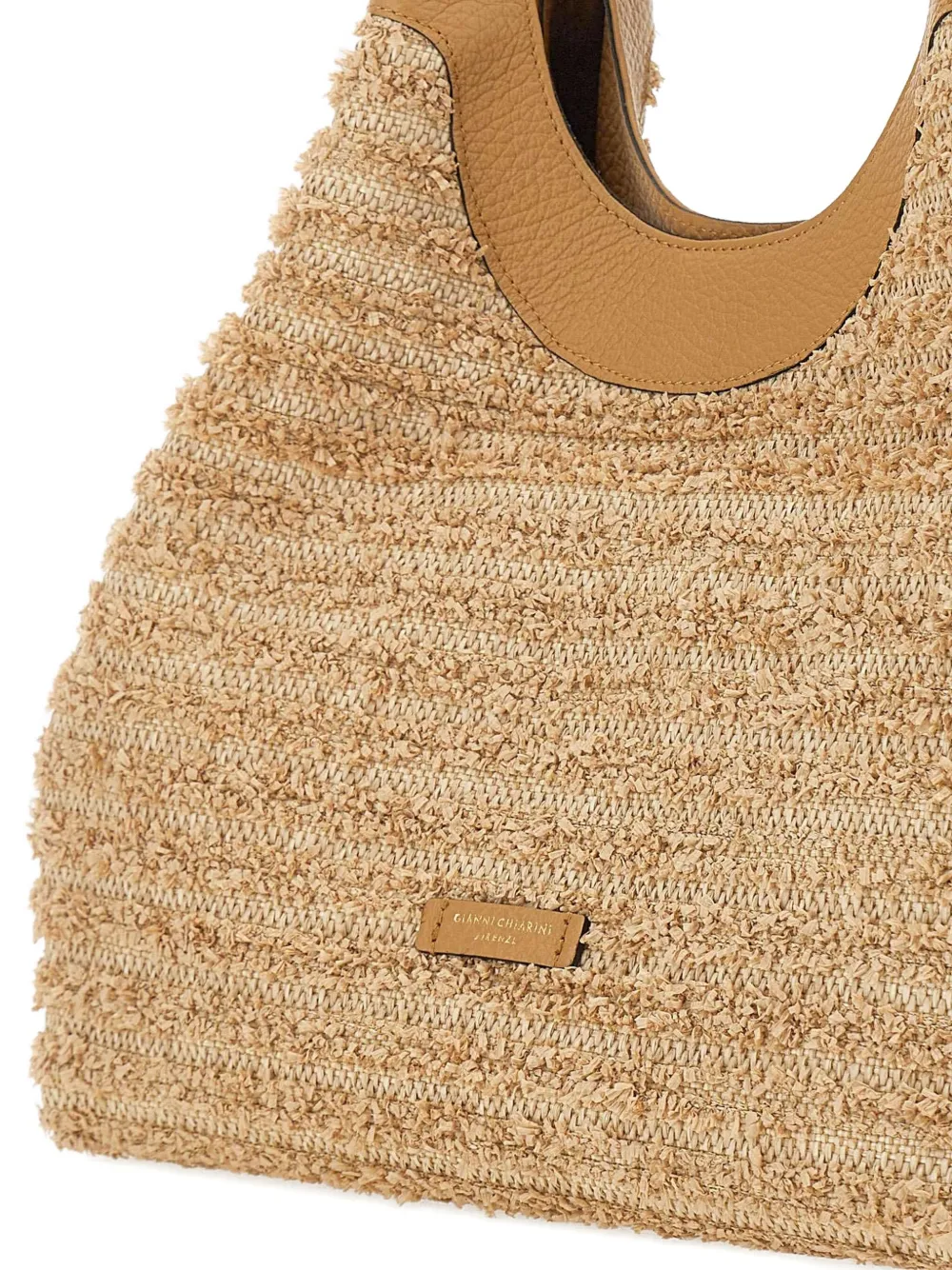 GIANNI CHIARINI Dua schoudertas Beige