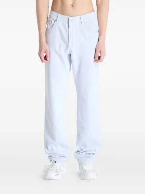 Post Archive Faction Curved Jeans | Grey | FARFETCH