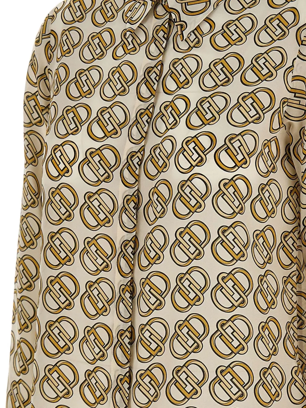 LIU JO Zijden blouse Goud