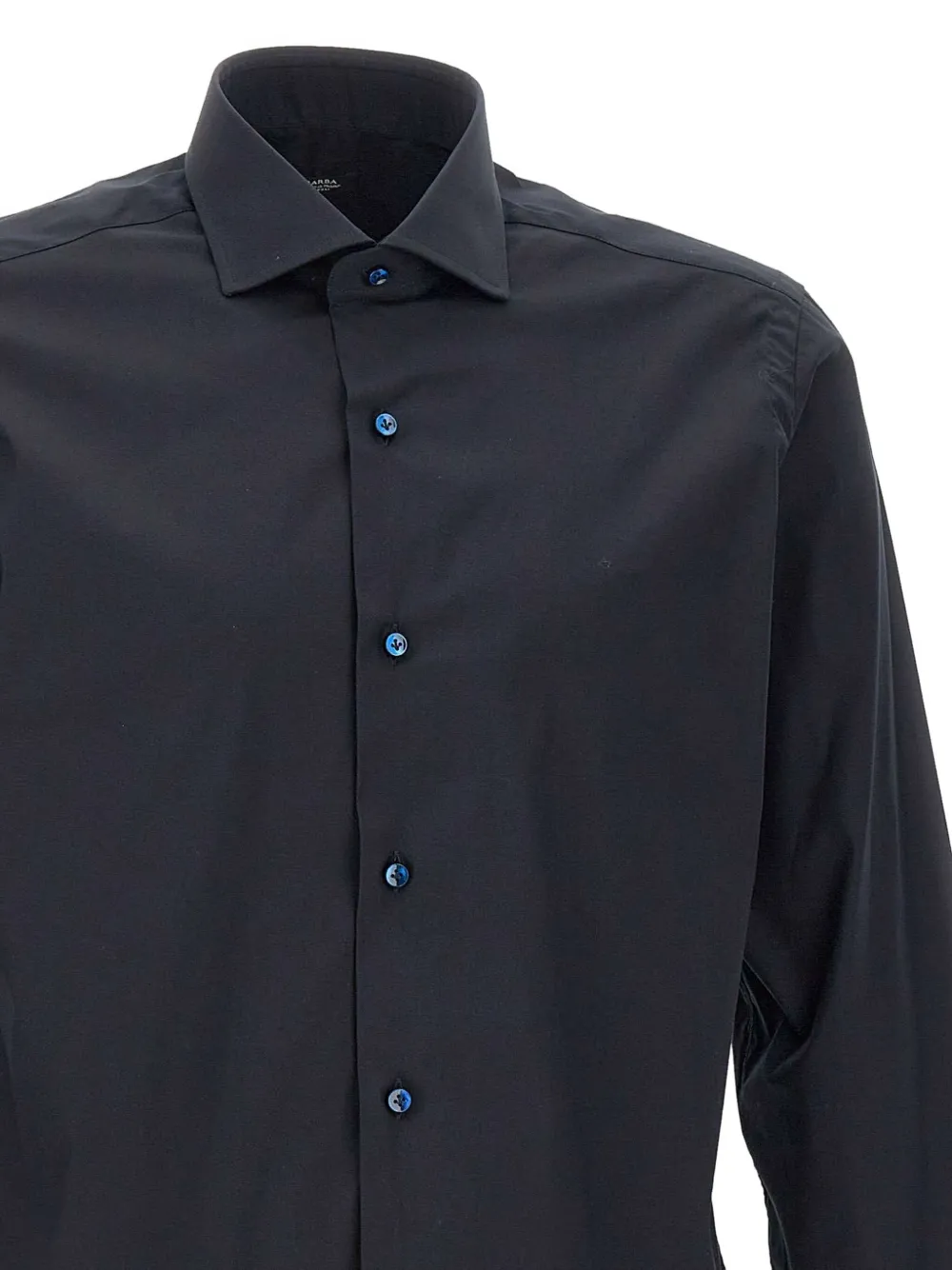 Barba Overhemd met lange mouwen Blauw