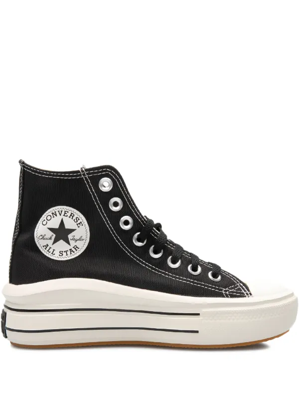 Converse Chuck Taylor All-Star Move Sneakers Black FARFETCH PH