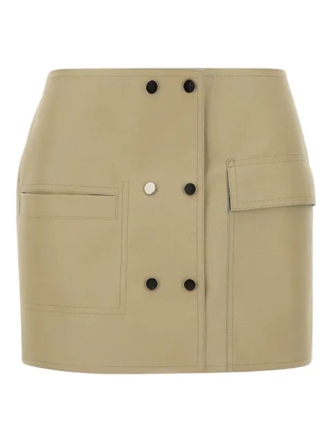 Iceberg falda estilo gabardina