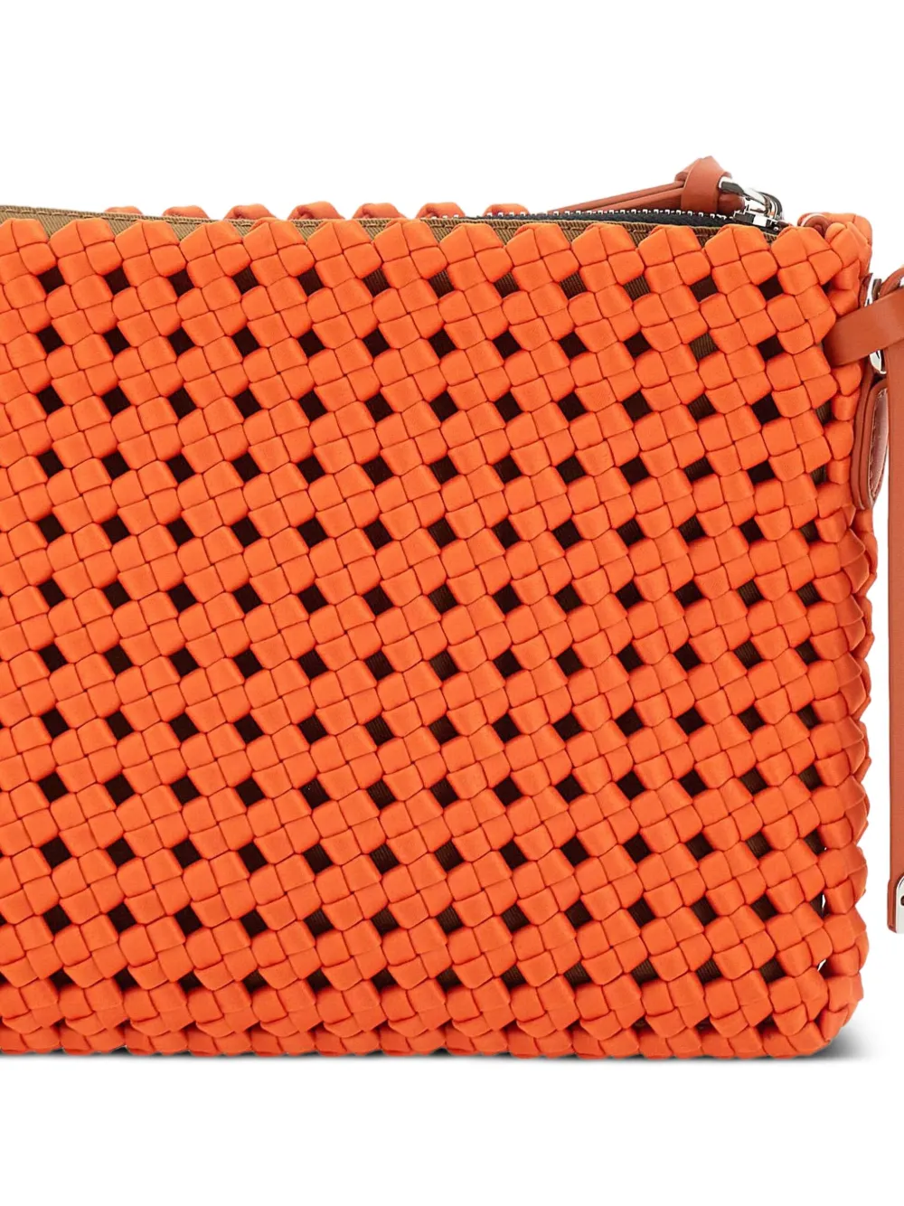 GIANNI CHIARINI Flore clutch Oranje