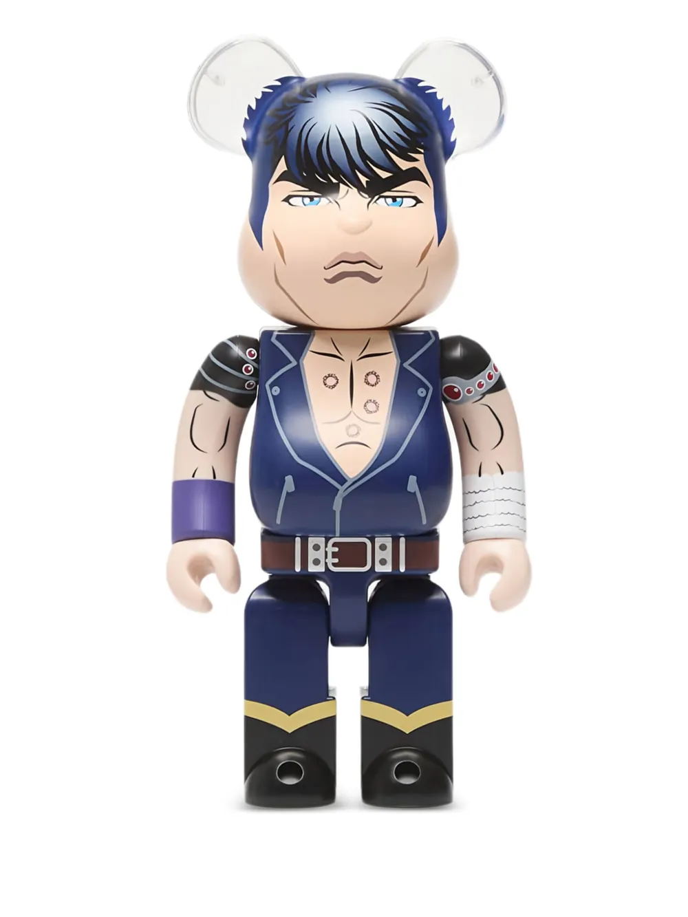 MEDICOM TOY x 北斗の拳 ケンシロウ BE@RBRICK 400% フィギュア - ブルー MEDICOM TOY x 北斗の拳 ケンシロウ BE@RBRICK 400% フィギュア - ブルー