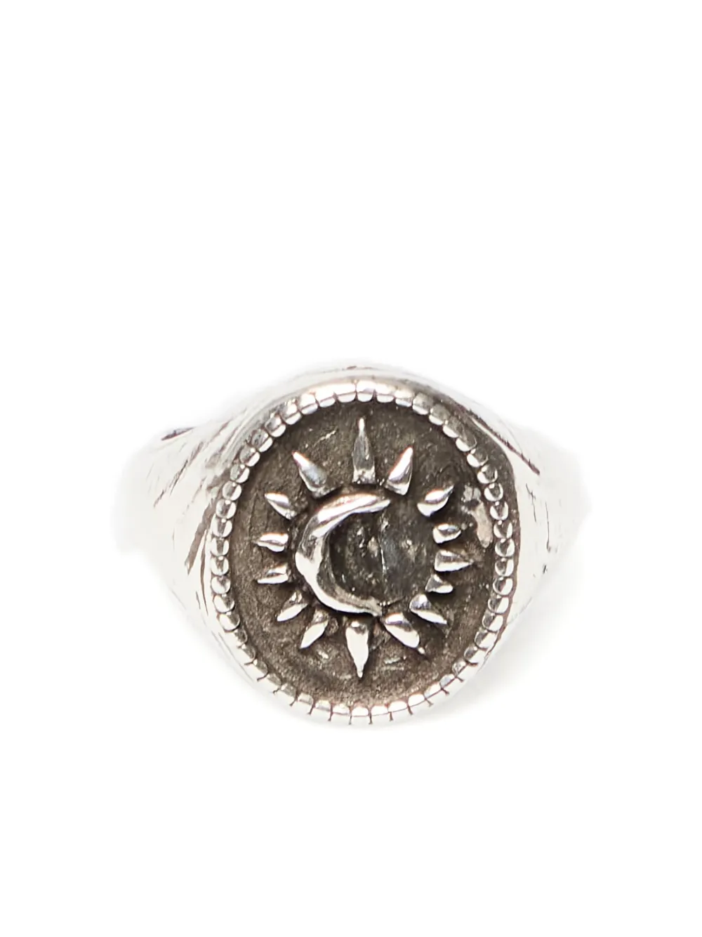 TWOJEYS Midnight signet ring | Grey | Image 1