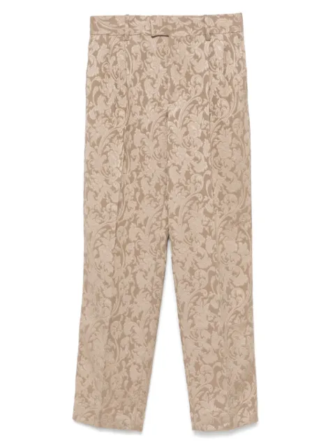 Drôle De Monsieur Golfeur jacquard trousers