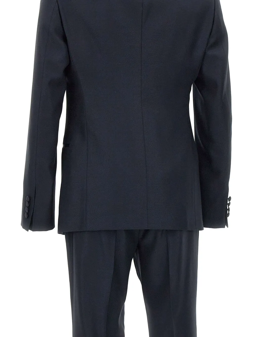 Emporio Armani Pak met enkele rij knopen Blauw