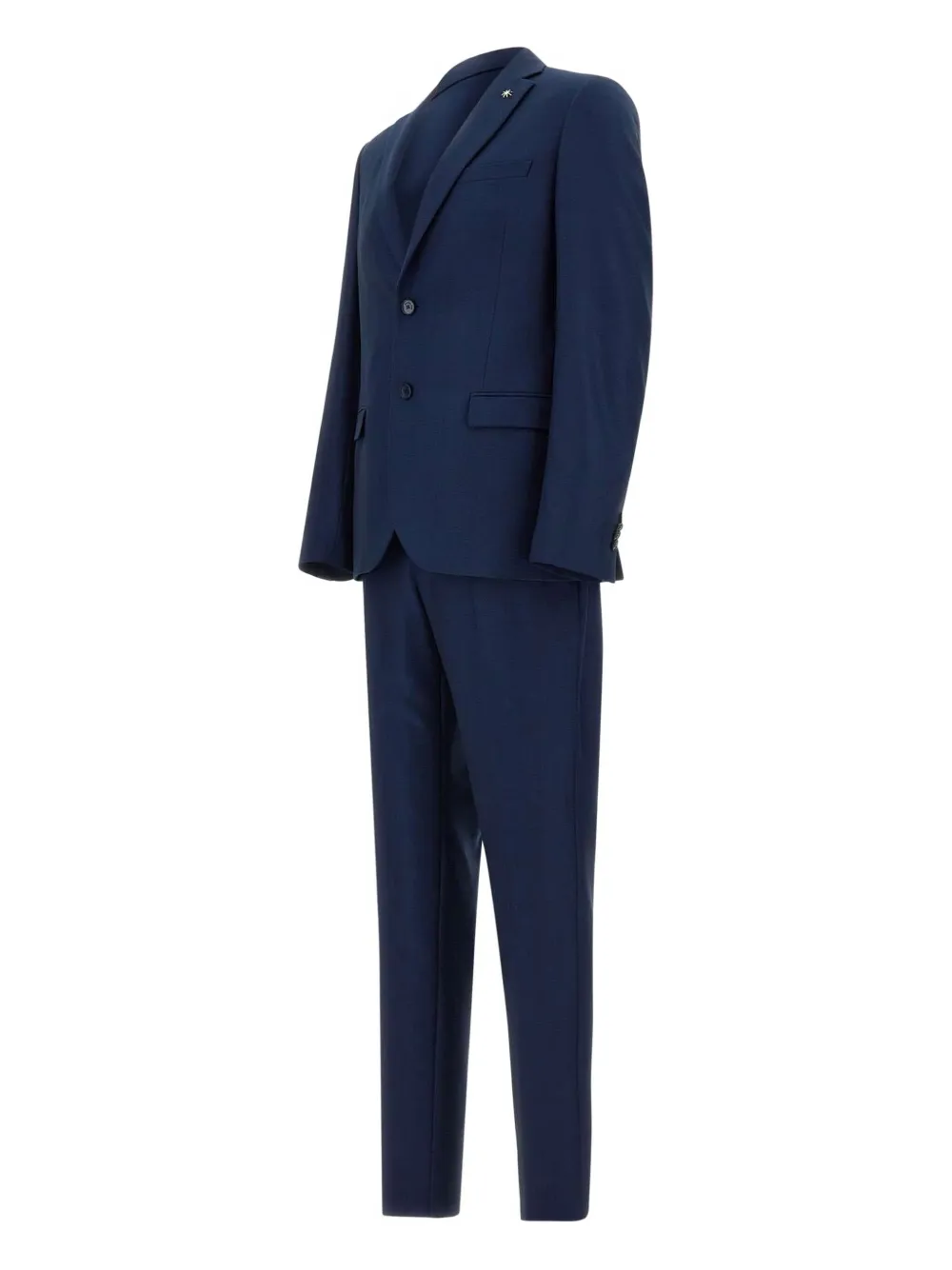 Manuel Ritz Blazer met enkele rij knopen Blauw