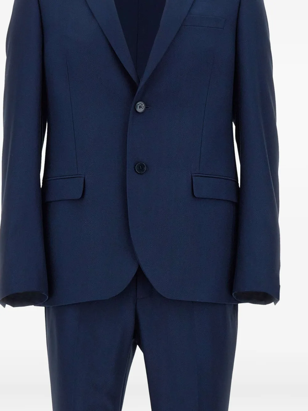 Manuel Ritz Blazer met enkele rij knopen Blauw