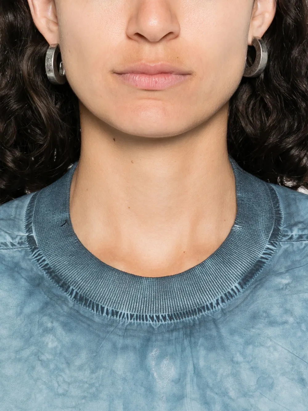 Rick Owens DRKSHDW Tommy T-shirt Blauw