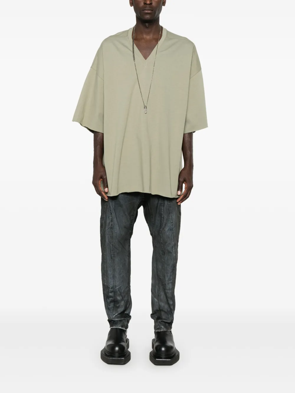 Rick Owens Tommy T-shirt - Groen