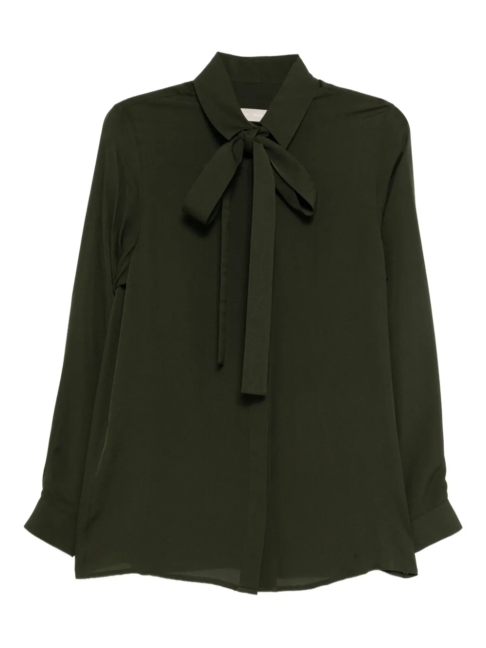 Elie Saab silk shirt Groen