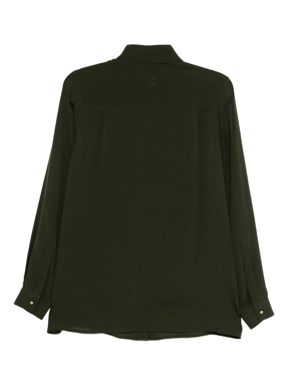 Elie Saab Zijden overhemd - Groen