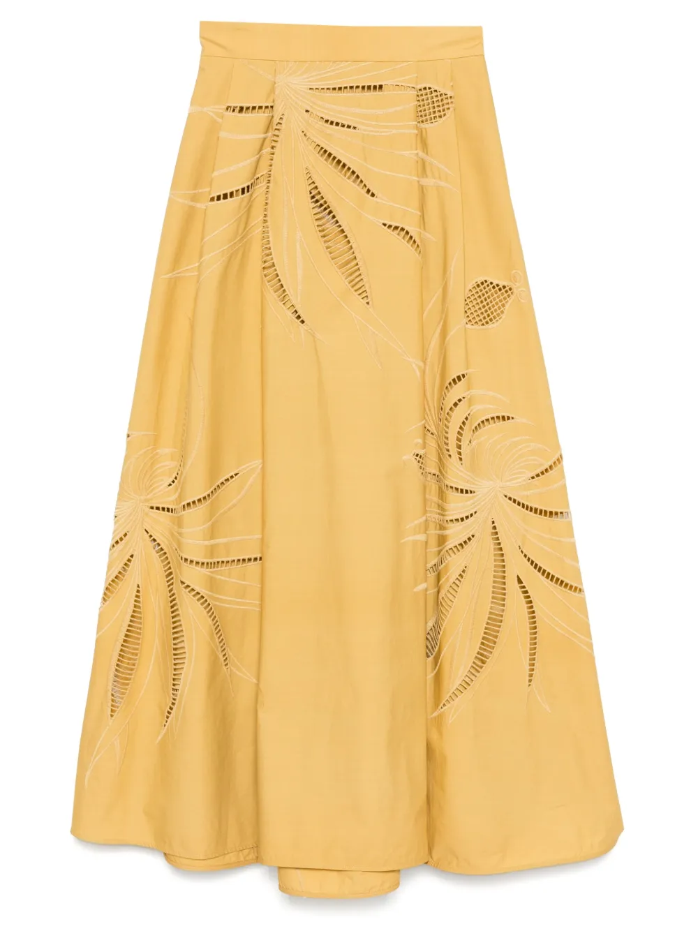 Elie Saab falda midi bordada | dorado | Image 1