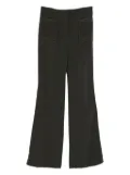 Elie Saab embroidered cady pants - Green