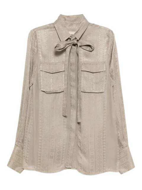 Elie Saab jacquard shirt