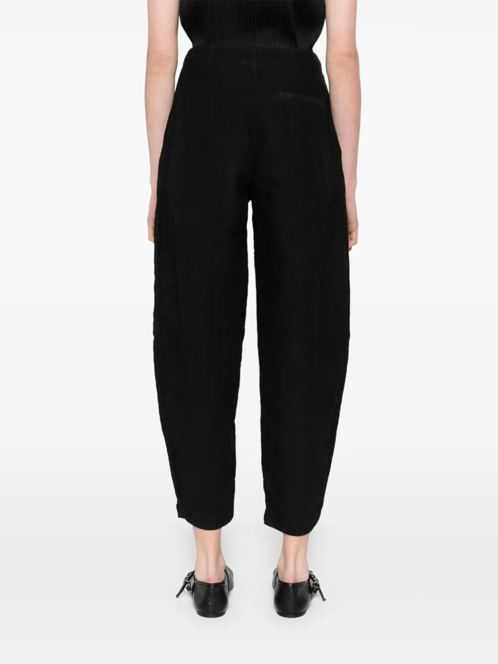 Transit Broek met toelopende pijpen Zwart