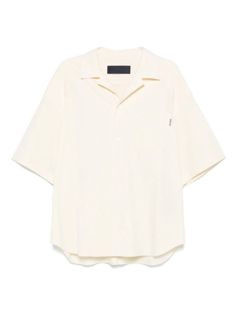 Juun.J camisa con cuello cubano | neutro | Image 1