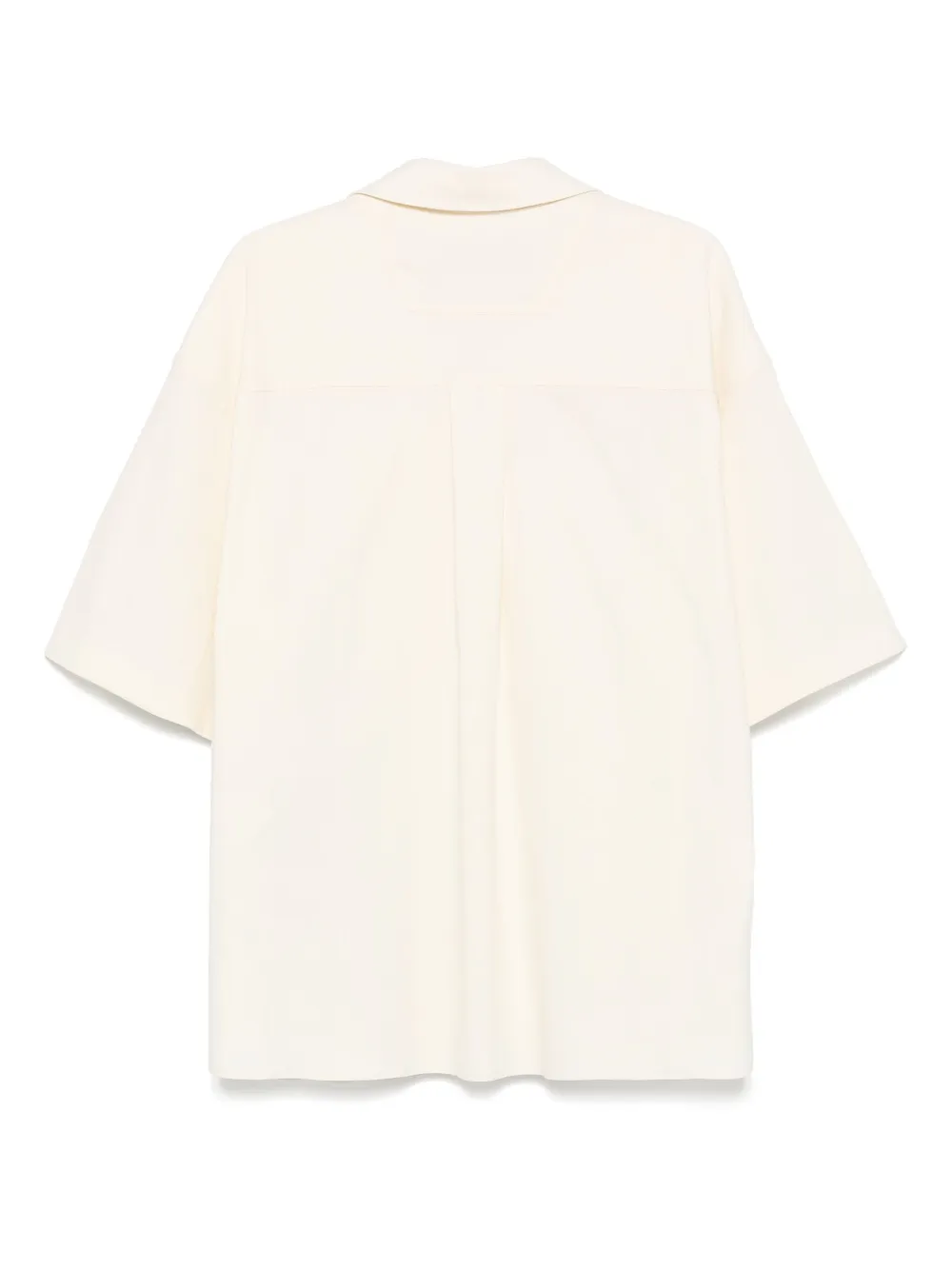 Juun.J camp-collar shirt - Beige