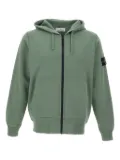 Stone Island Compass-motif hoodie - Green