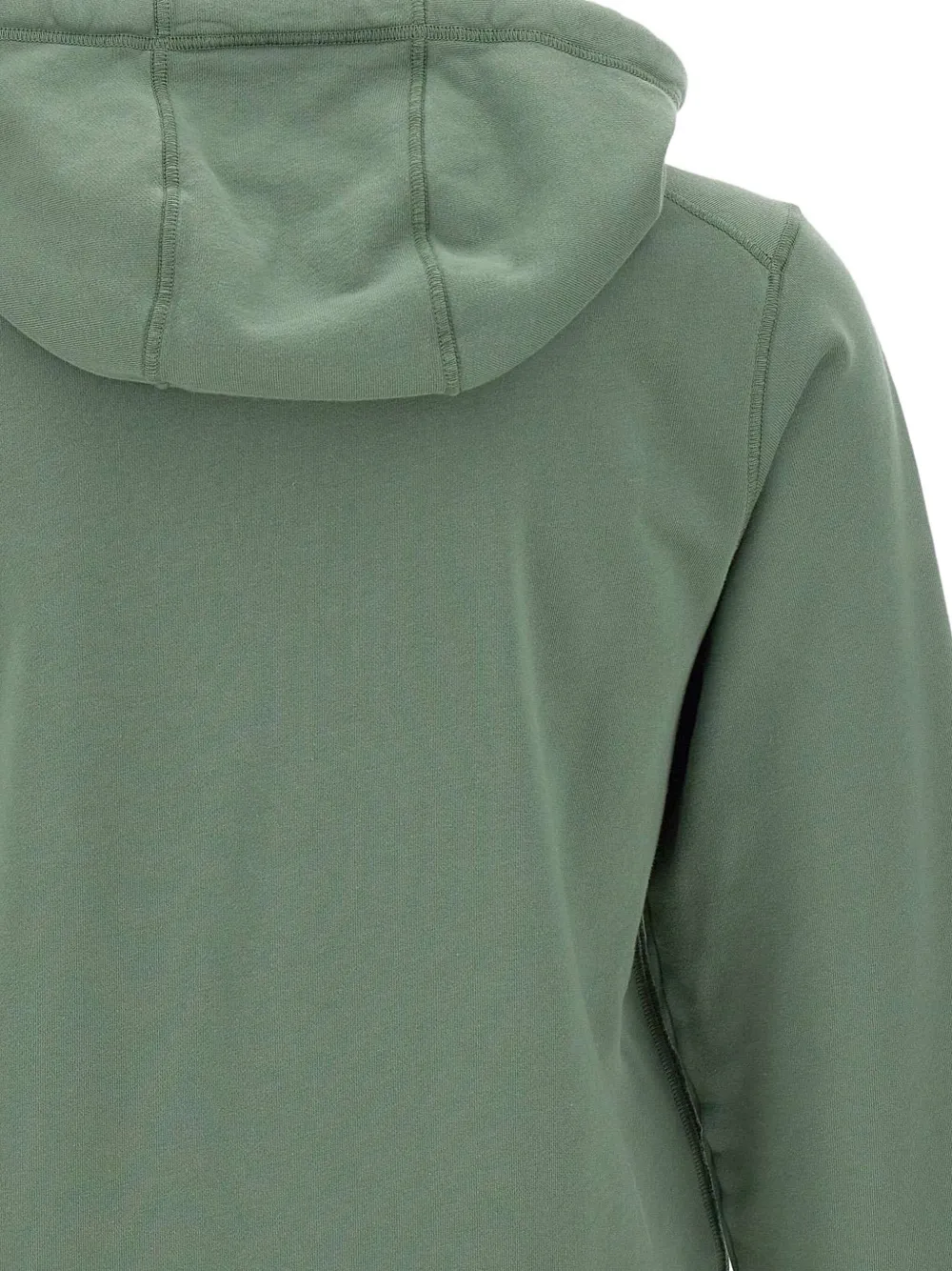 Stone Island Hoodie met Compass-logopatroon Groen