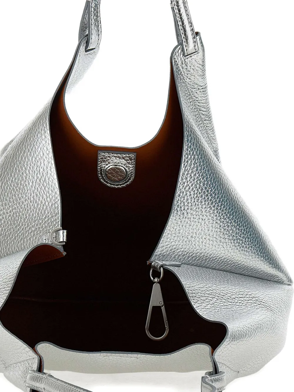 GIANNI CHIARINI Dua shopper Zilver
