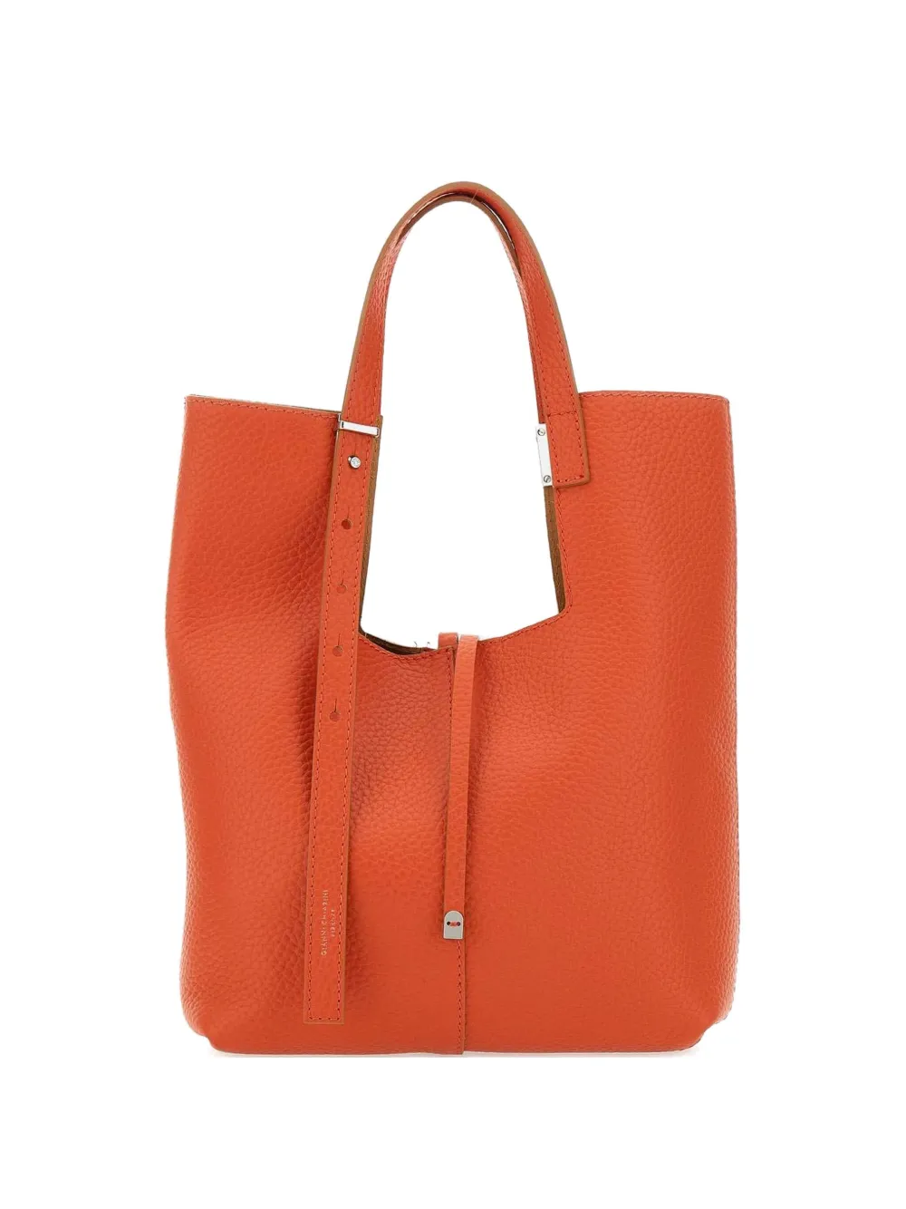GIANNI CHIARINI レザーショルダーバッグ - オレンジ GIANNI CHIARINI レザーショルダーバッグ - オレンジ