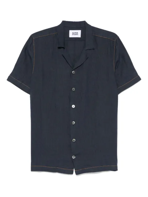 ALPHA STUDIO linen shirt