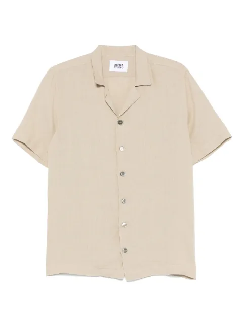 ALPHA STUDIO camisa de lino