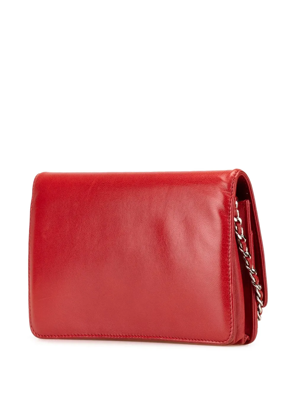 CHANEL Pre-Owned 2010-2011 CC Calfskin Wallet On Chain crossbody bag | Pre-Owned | Image 2