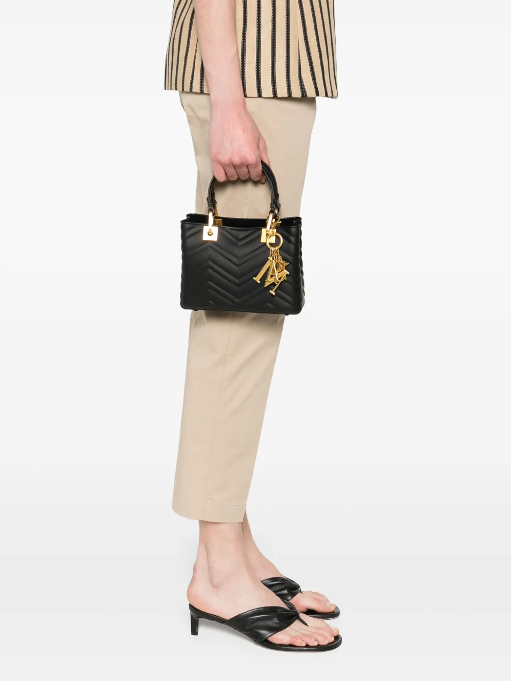 Marc Ellis Small Flat Krissy Tote Bag In Black