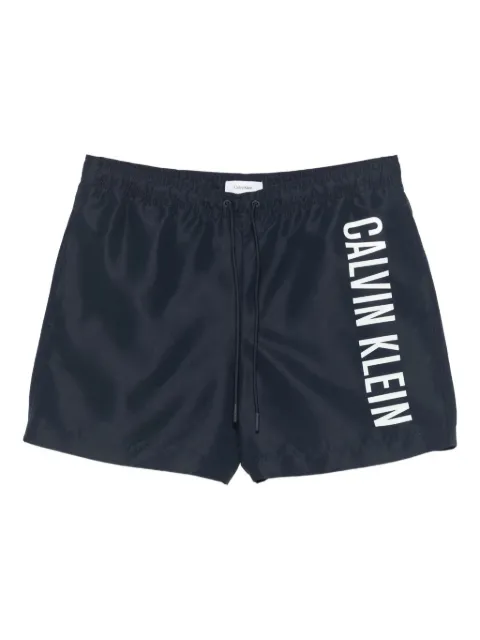 Calvin Klein Bermuda de praia com estampa de logo
