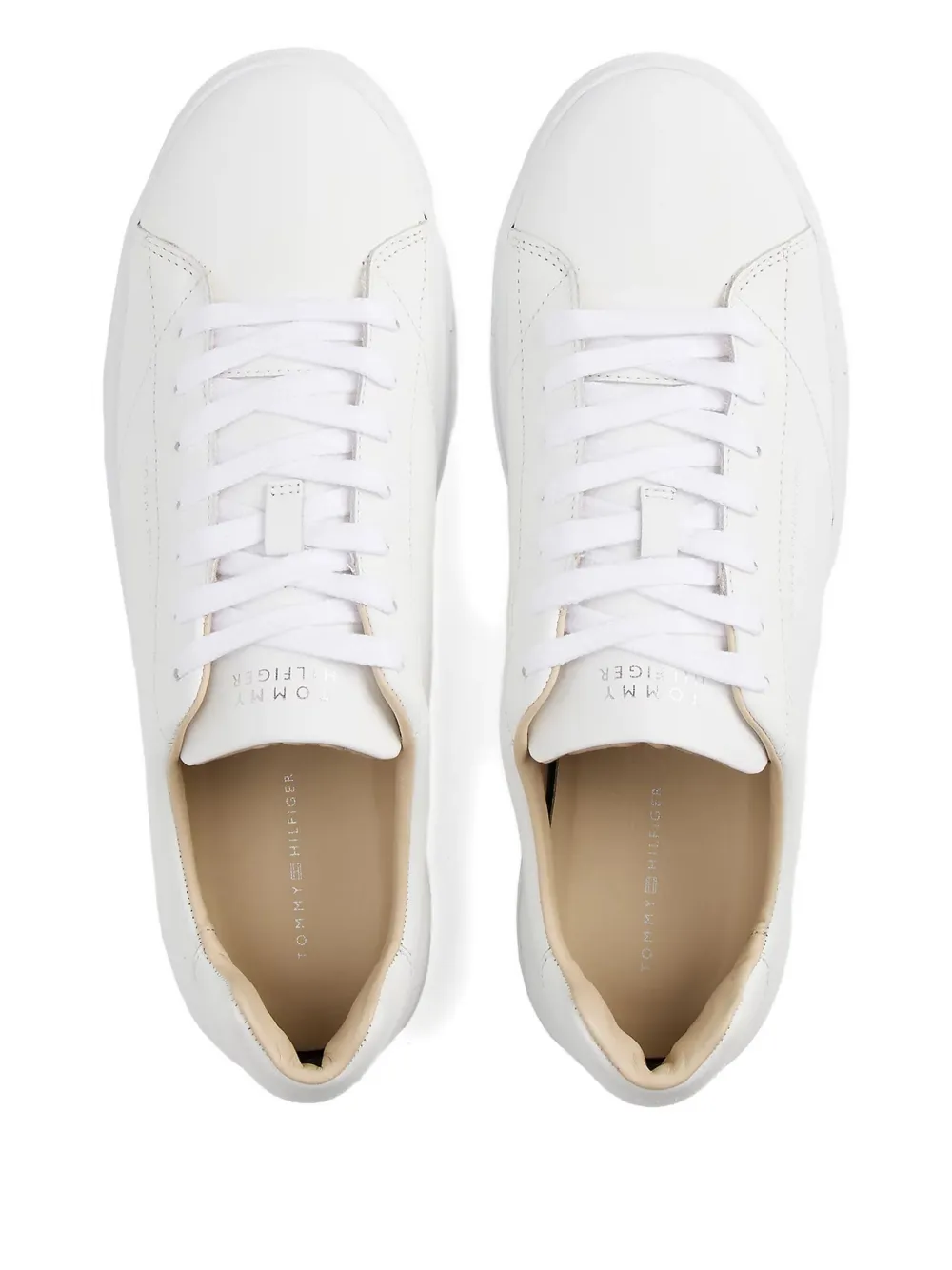 Tommy Hilfiger leather sneakers White