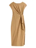 Tommy Hilfiger cotton midi dress - Neutrals